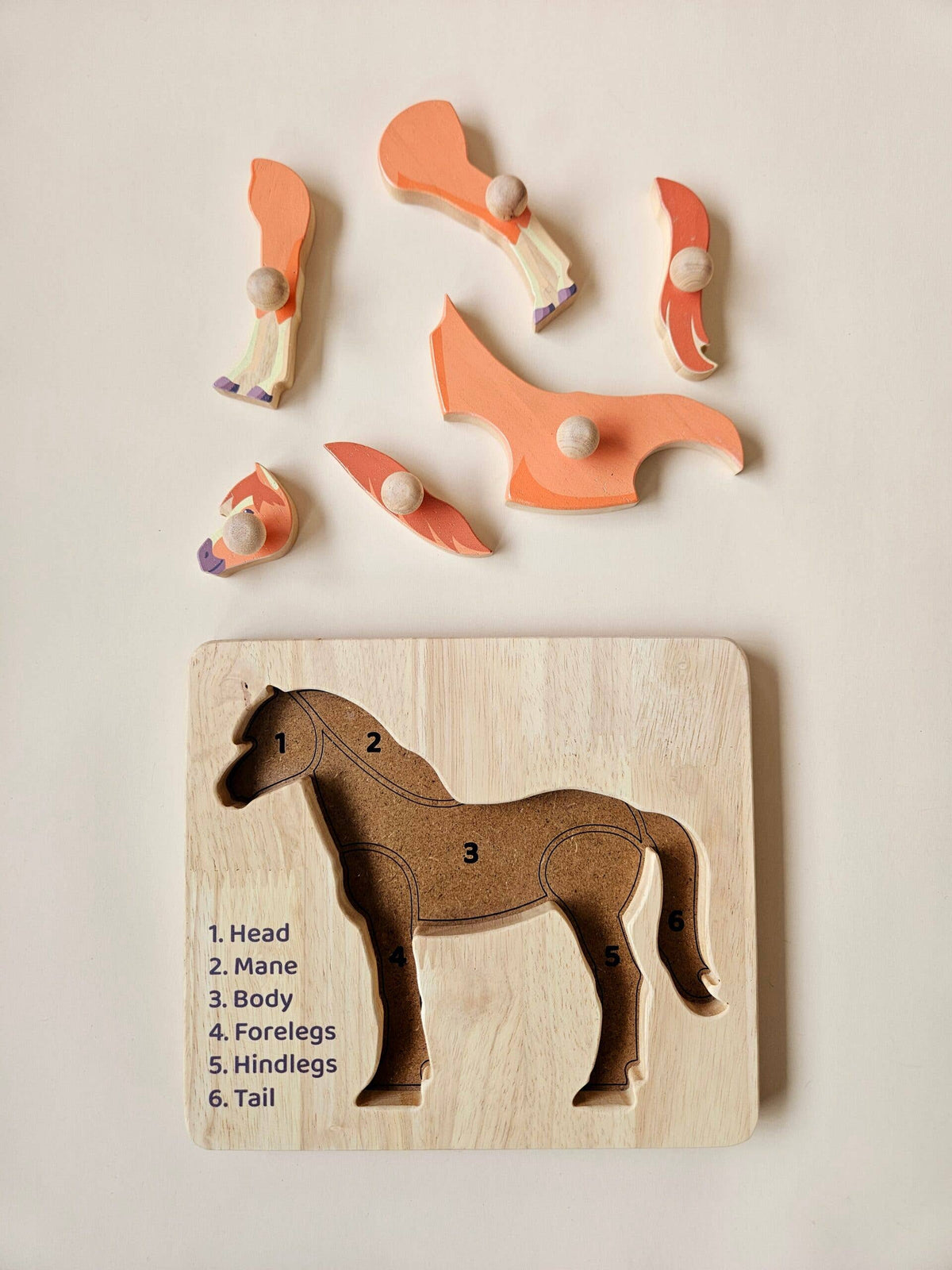 QTOYS Horse Knob Puzzle