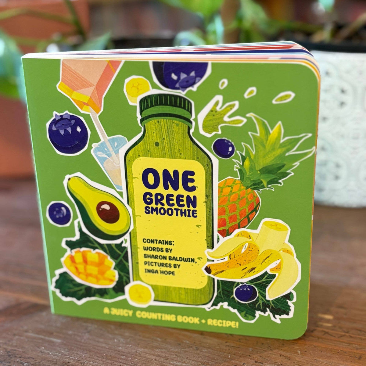 One Green Smoothie Board Book