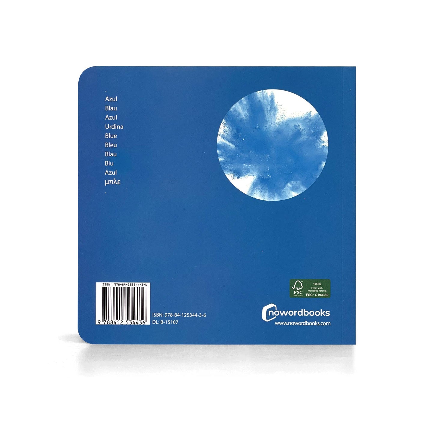 Blue - Wordless Photo Book NWB042