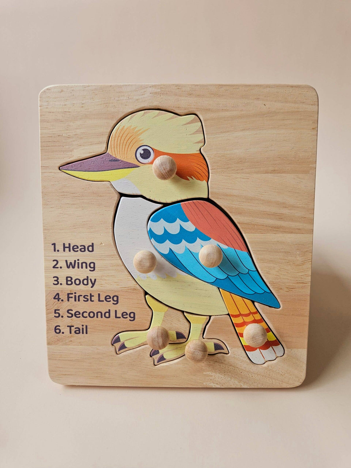 QTOYS Kookaburra Knob Puzzle