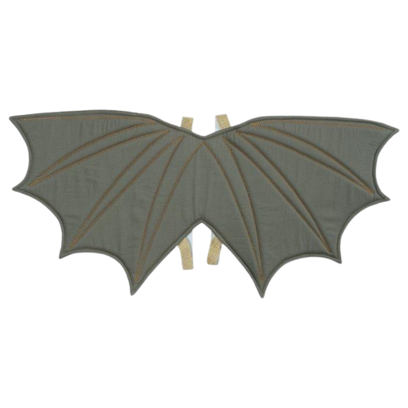 Fabelab - Dress up - Wings - Dragon Green, 65 cm