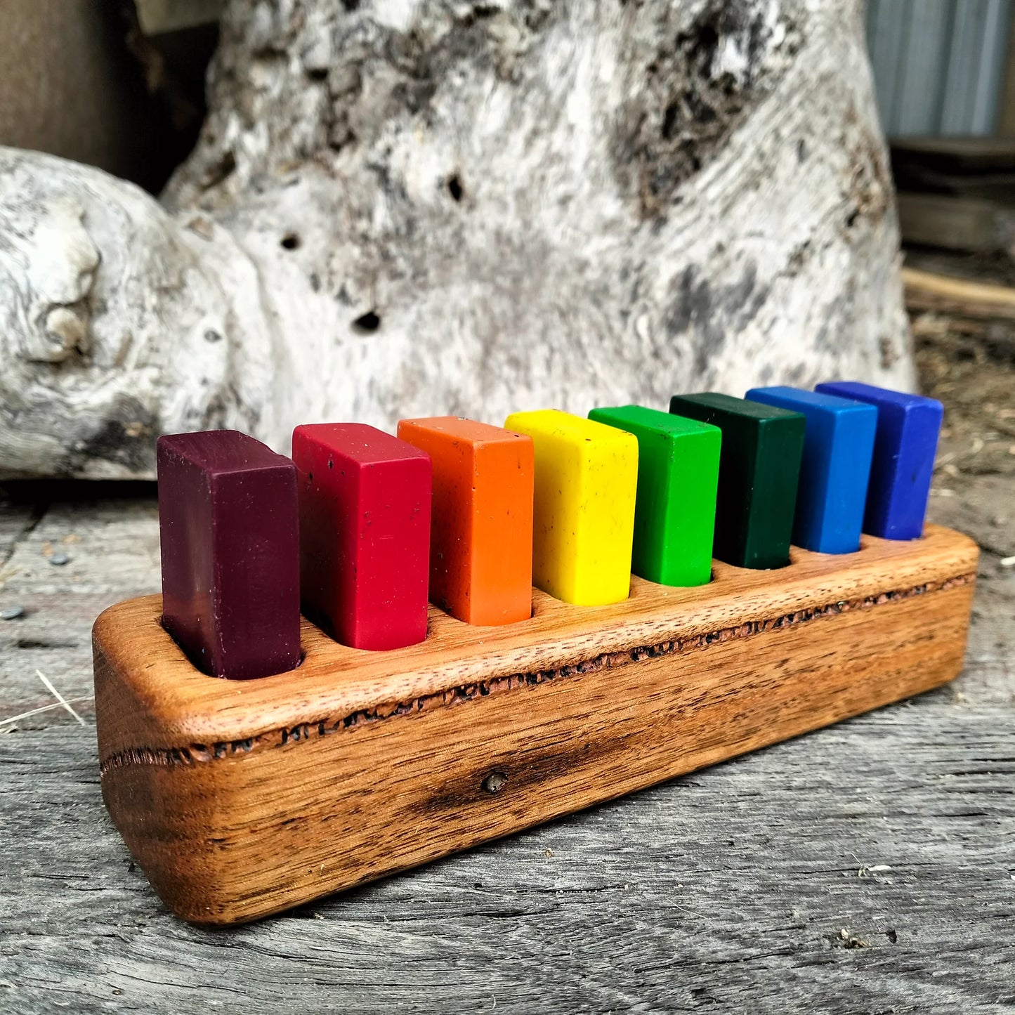 Crayon Holder - 8 block crayons