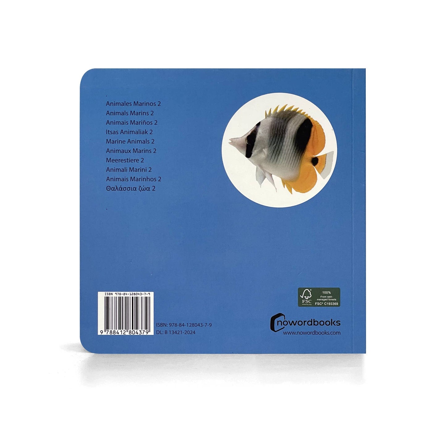 Marine Animals 2 - Wordless Photo Book NWB053