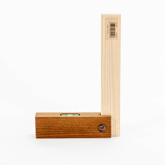 Wooden Angle with Spirit Level