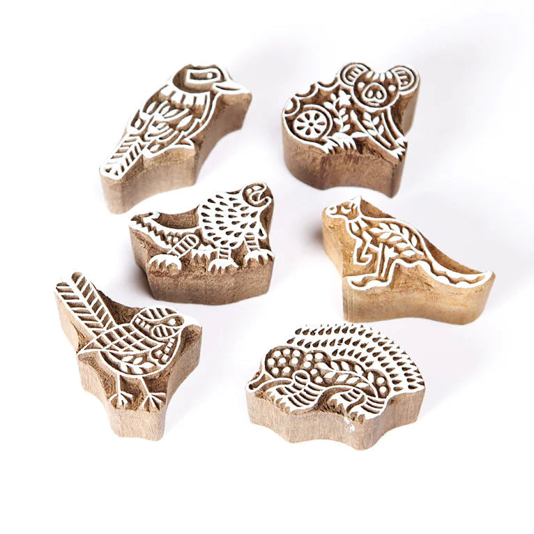 Animals of Australia Print blocks (Pack 2), Set of 6