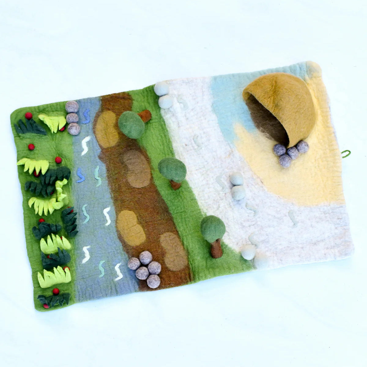 Bear Cave Playmat Playscape