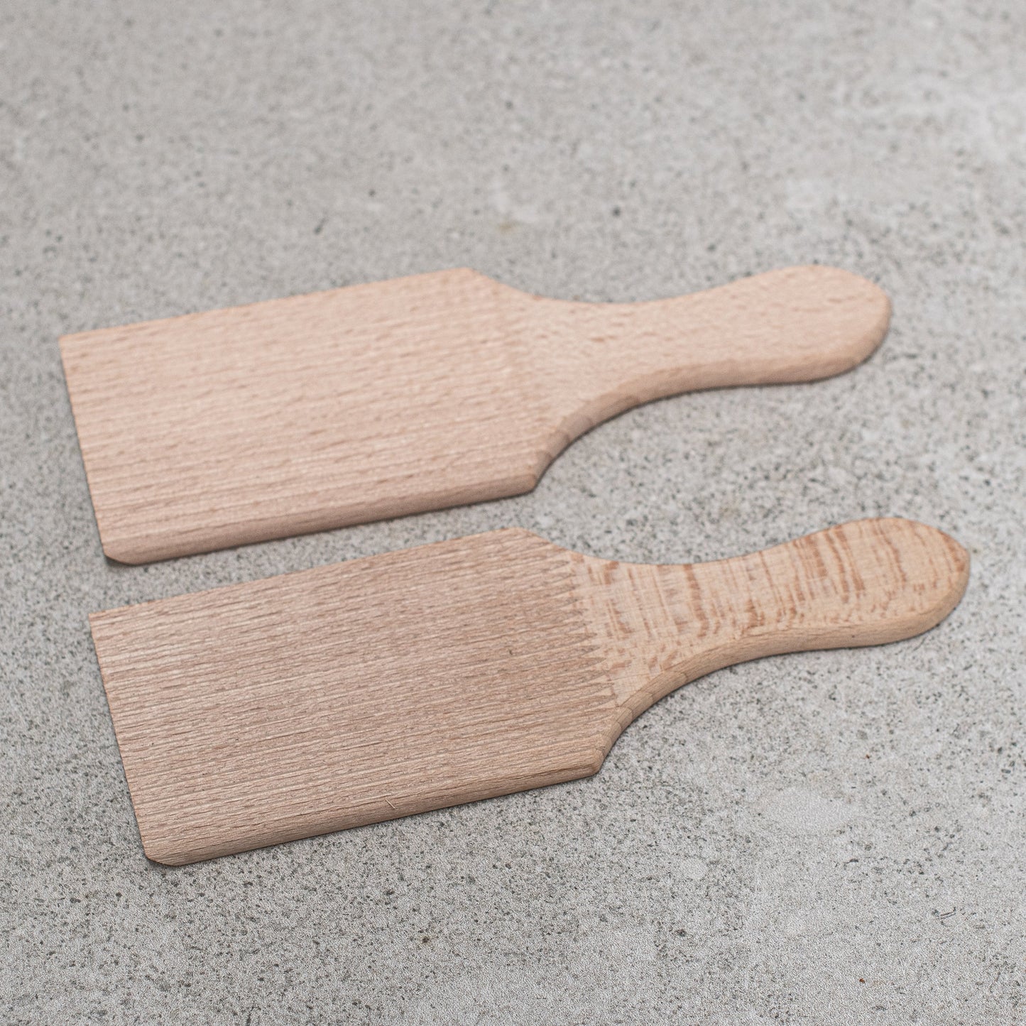 Butter Pats - ribbed (pair)