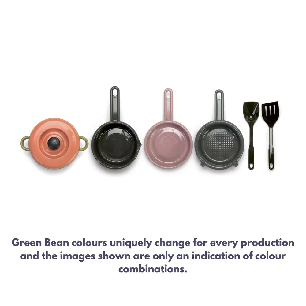 Green Bean - Pot, Sieve & Pan Set - 7pcs