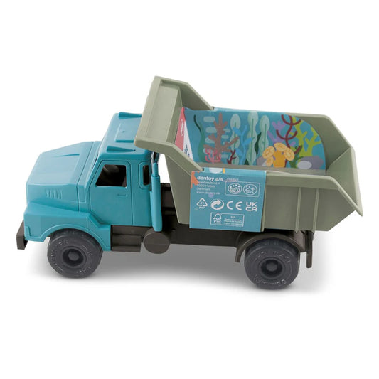 Blue Marine Little Dump Truck - Dantoy (15cm)