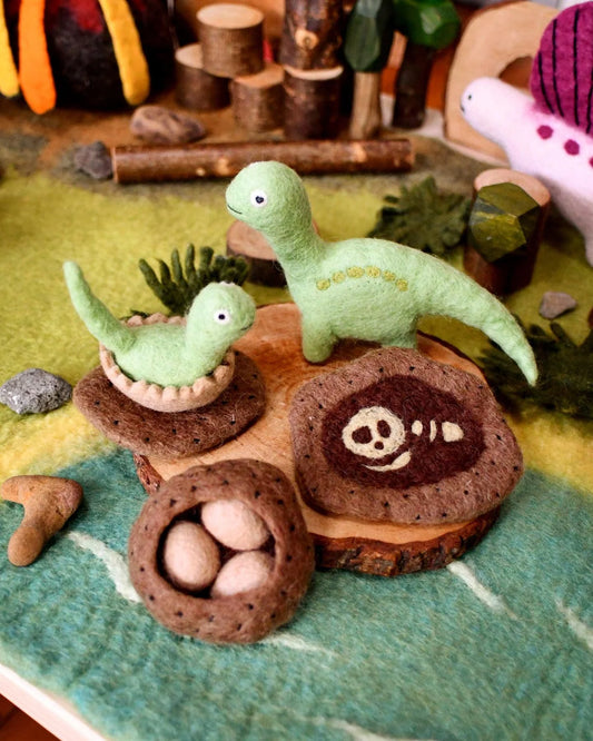 Felt Life Cycle of a Dinosaur