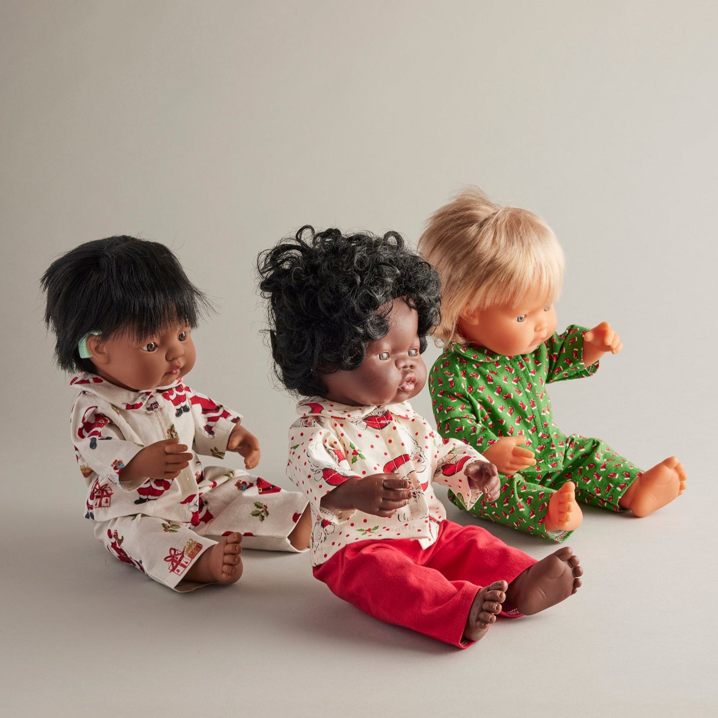 Christmas Pyjamas - 38cm Doll