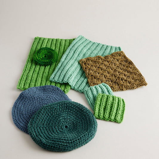 Grass and Water Sets - Crochet/Knitted