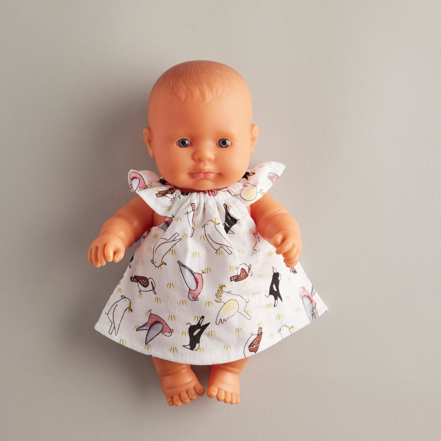 Doll Dress - Ruffle Sleeve 21cm Doll