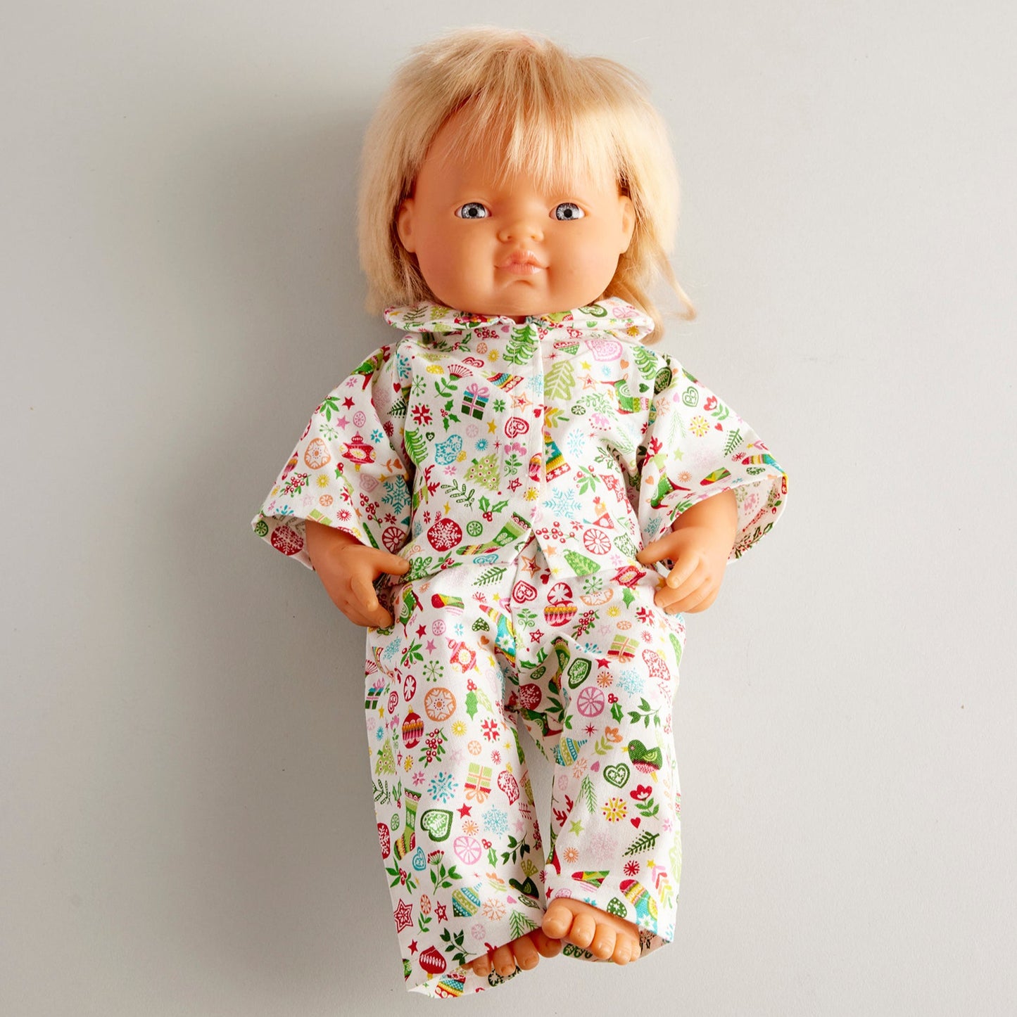 Christmas Pyjamas - 38cm Doll