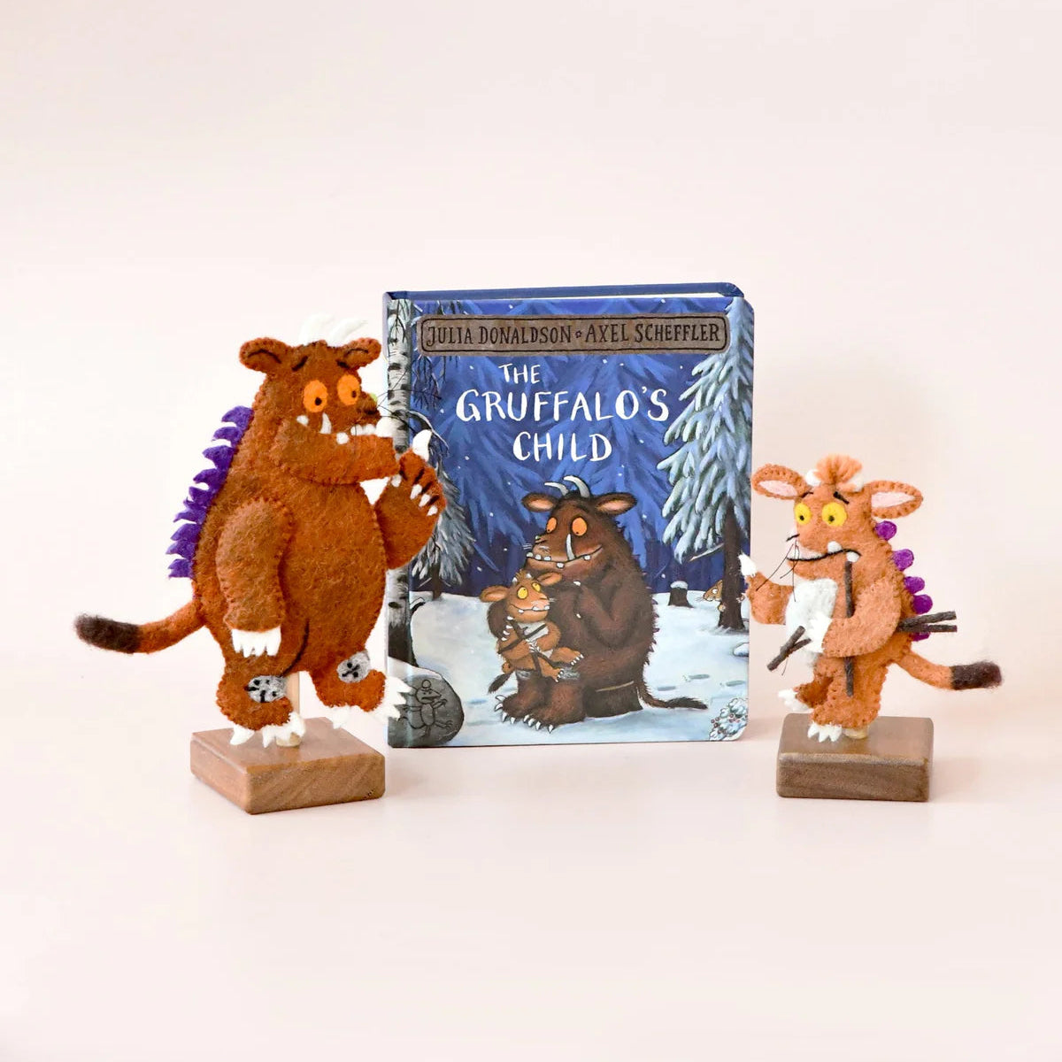 The Gruffalo's Child Finger Puppets Set by Julia Donaldson and Axel Scheffler - Preorder