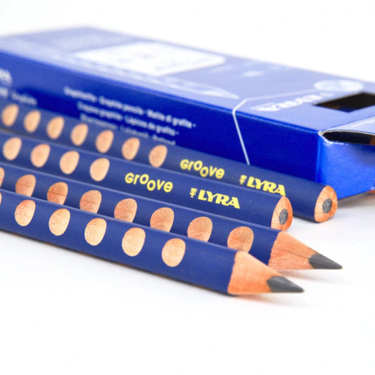 LYRA Groove Graphite Pencil Box of 12