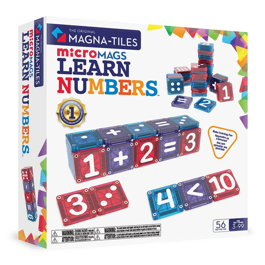 Learn Numbers - MAGNA-TILES - MicroMAGS