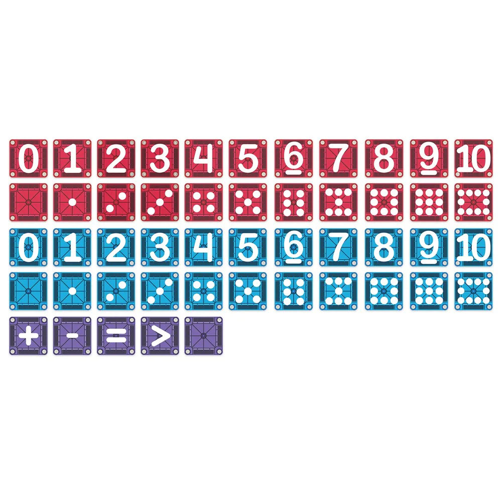 Learn Numbers - MAGNA-TILES - MicroMAGS - coming soon