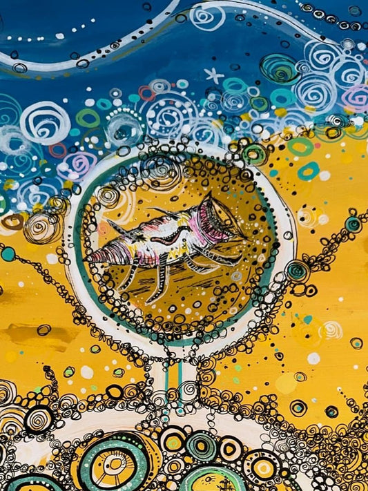 Ocean's Strength - Shell Collecting by N'Dene Riley