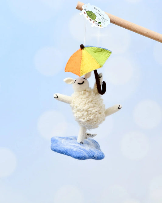 Where is The Green Sheep? Rain Sheep Hanging Toy