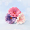 Felt Pastel Flowers Set of 3