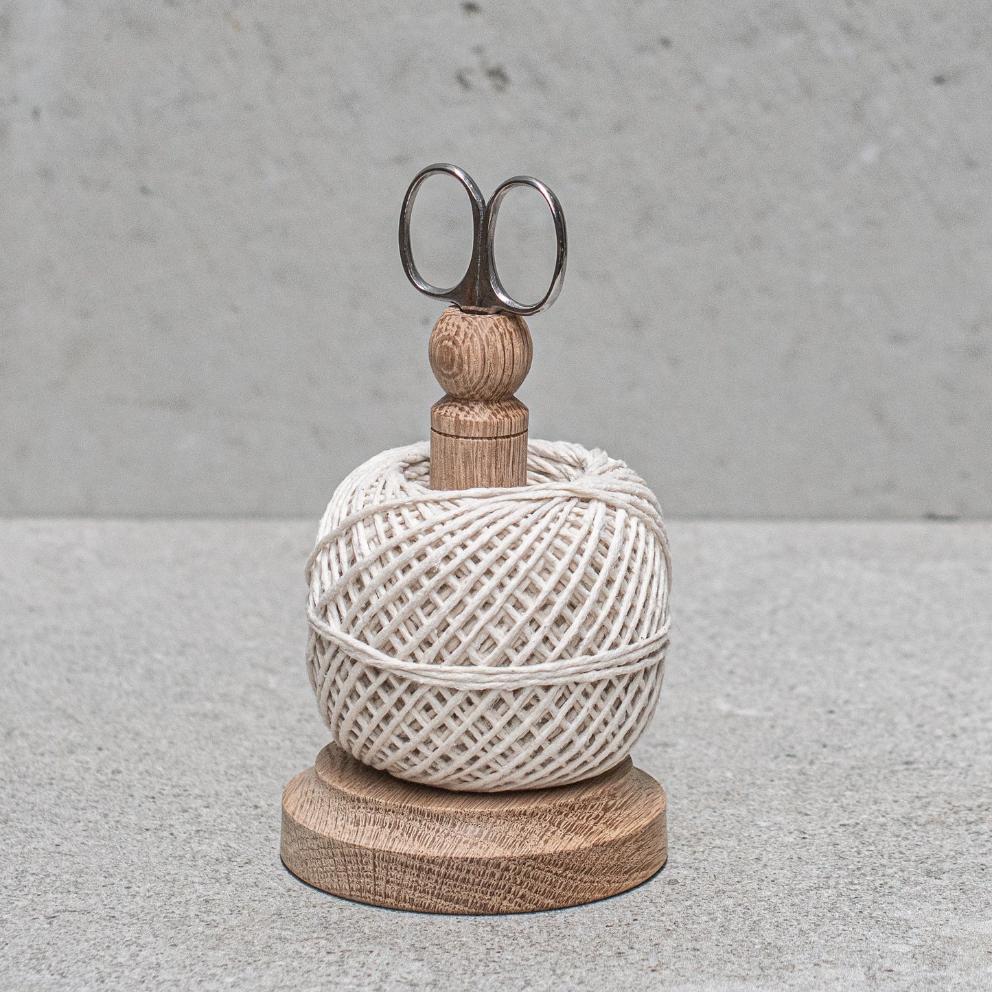 String Tidy with Twine and Scissors