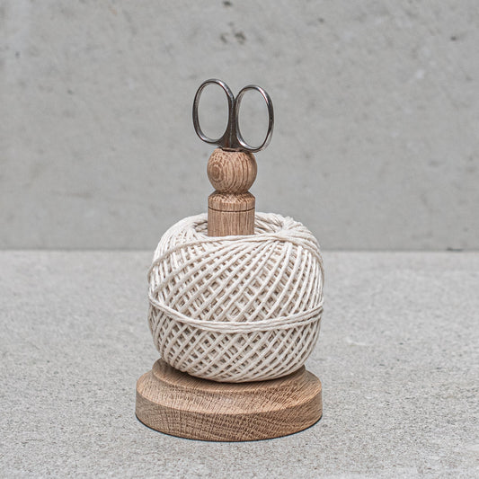 String Tidy with Twine and Scissors