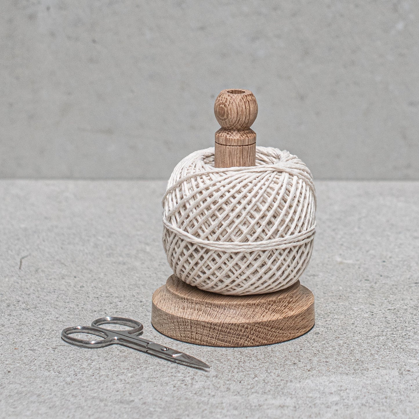 String Tidy with Twine and Scissors