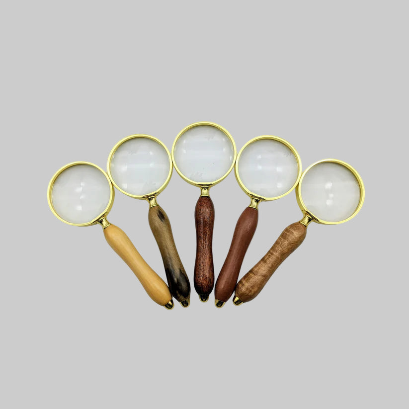 Magnifying Glass with Tasmanian Timber Handle - scientific quality