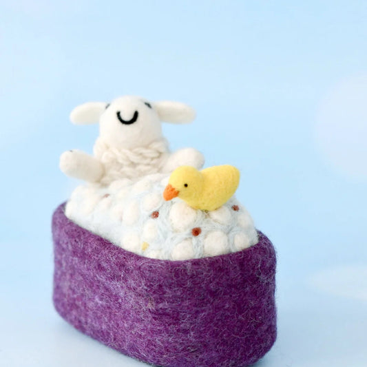 Where Is The Green Sheep? Bath Sheep Play Set
