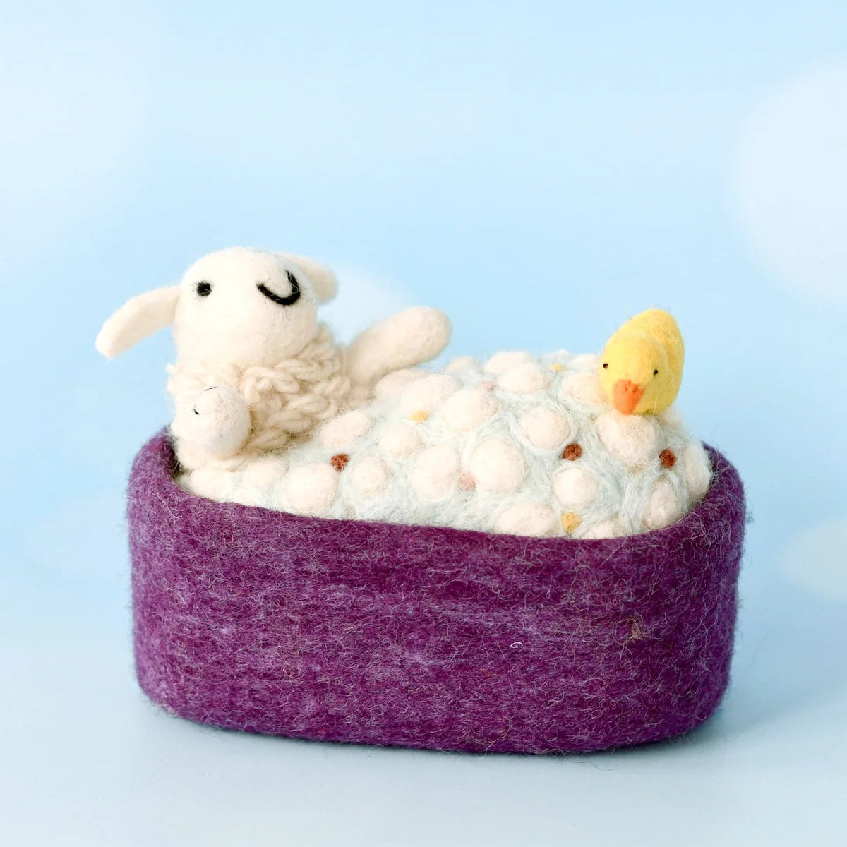 Where Is The Green Sheep? Bath Sheep Play Set