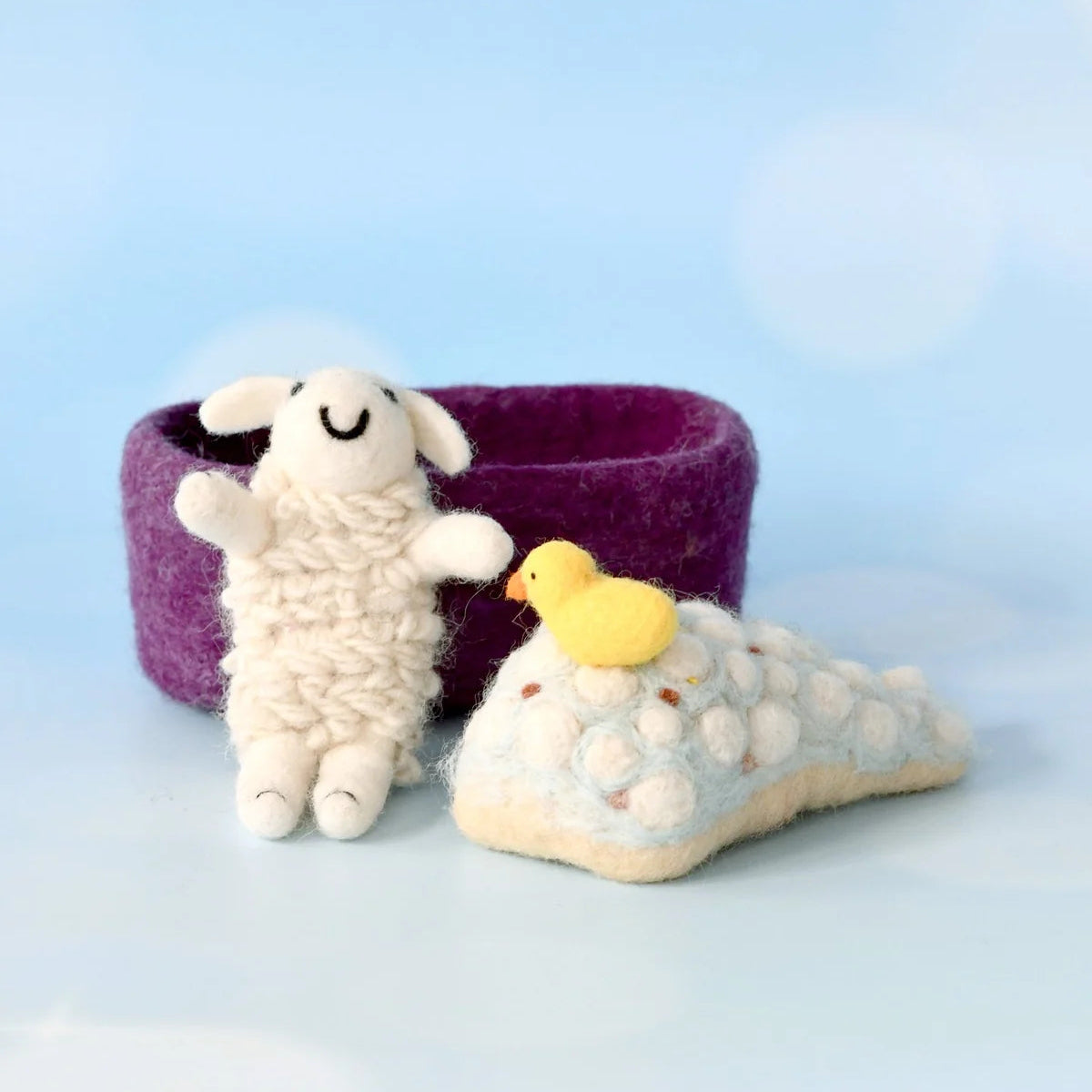 Where Is The Green Sheep? Bath Sheep Play Set