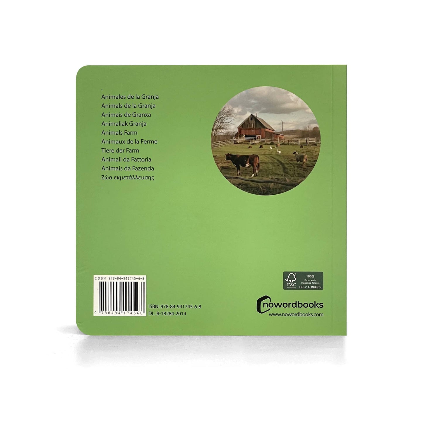 Farm Animals - Wordless Photo Book NWB001