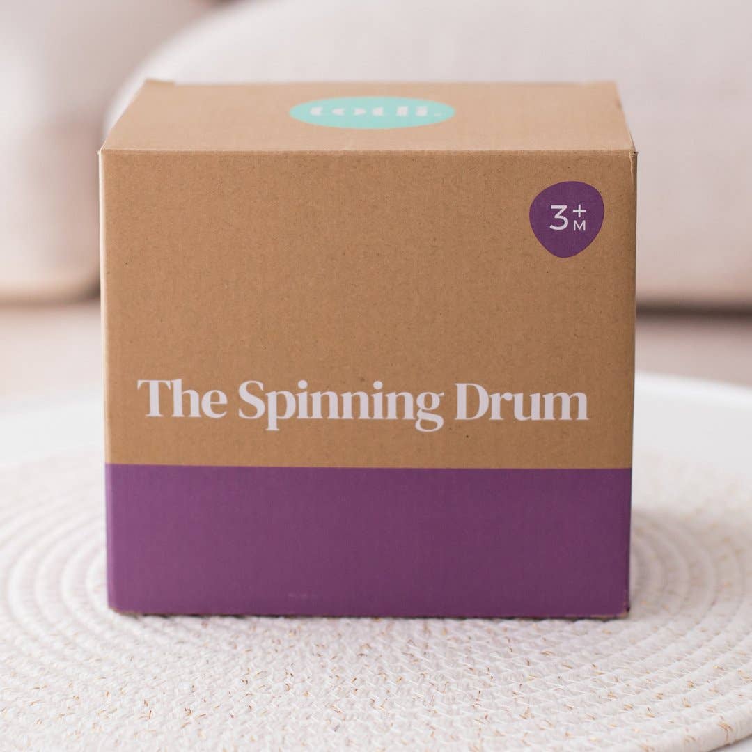 Totli Mirror Spinning Drum – Tummy Time Favourite