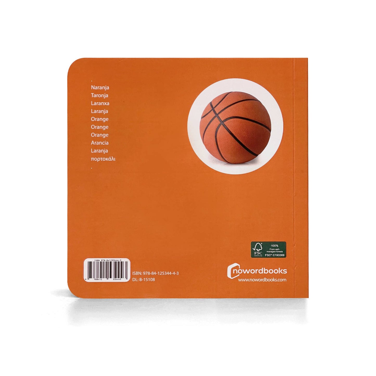 Orange - Wordless Photo Book NWB043
