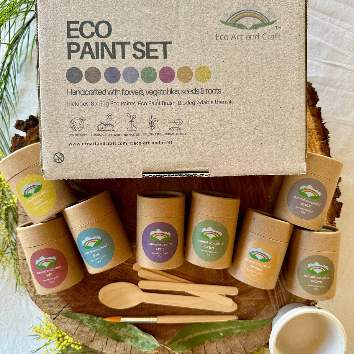 Eco Paint Set of 8 Colours