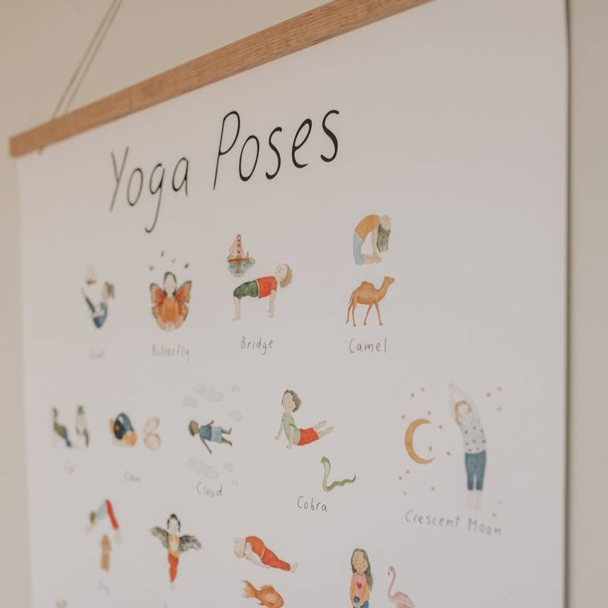 Yoga Poses Print