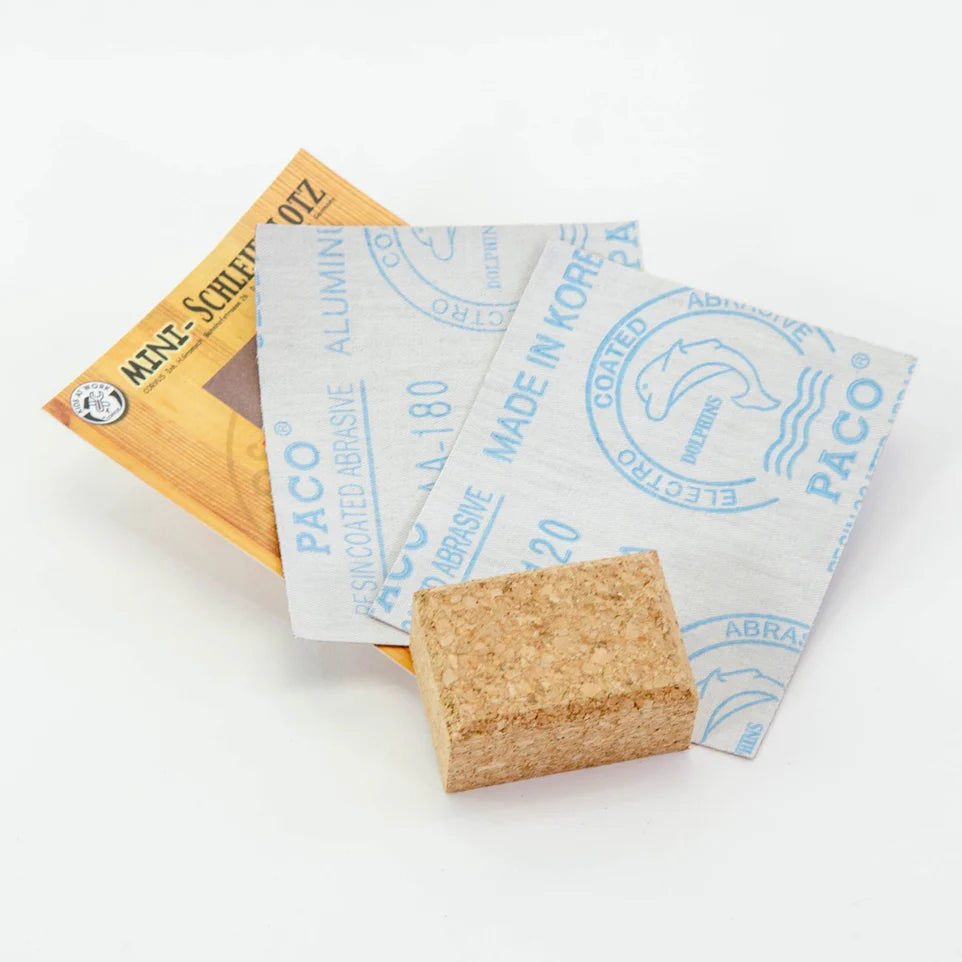 Sanding Block with Abrasive Sheets