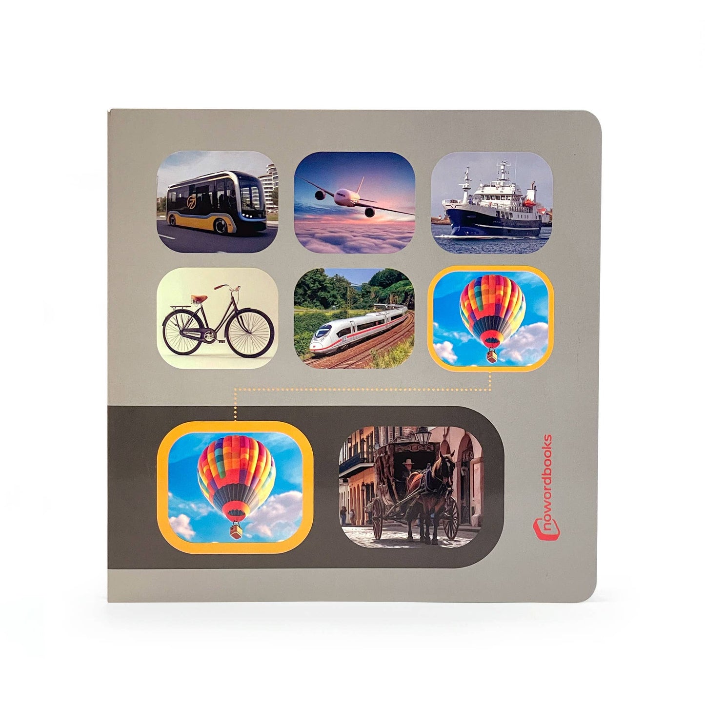 Seek & Find: Means of Transport - Wordless photo book NWB129