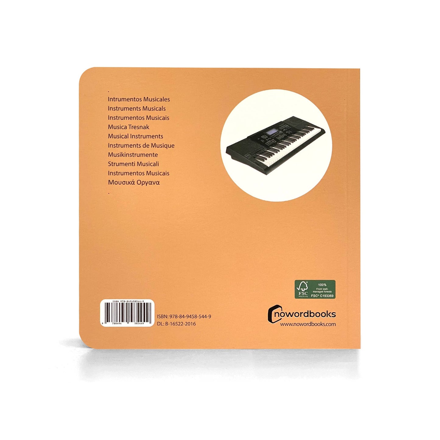 Musical Instruments - Wordless Photo Book NWB008