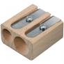 Lyra twin wooden pencil sharpener