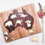 Animal Map Puzzle