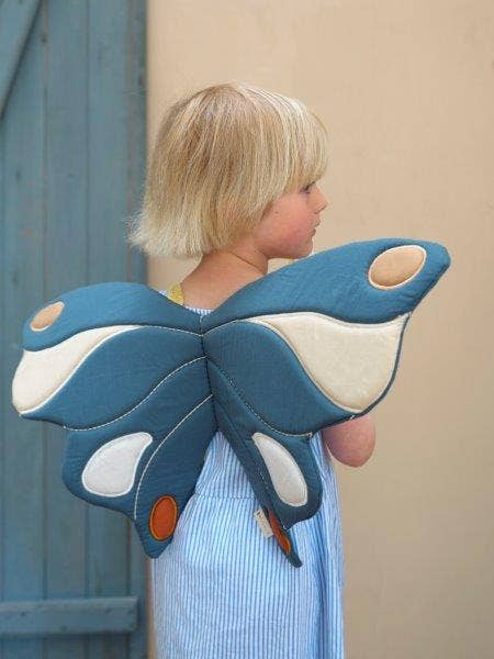 Fabelab - Dress Up - Wings - Butterfly, Blue Spruce
