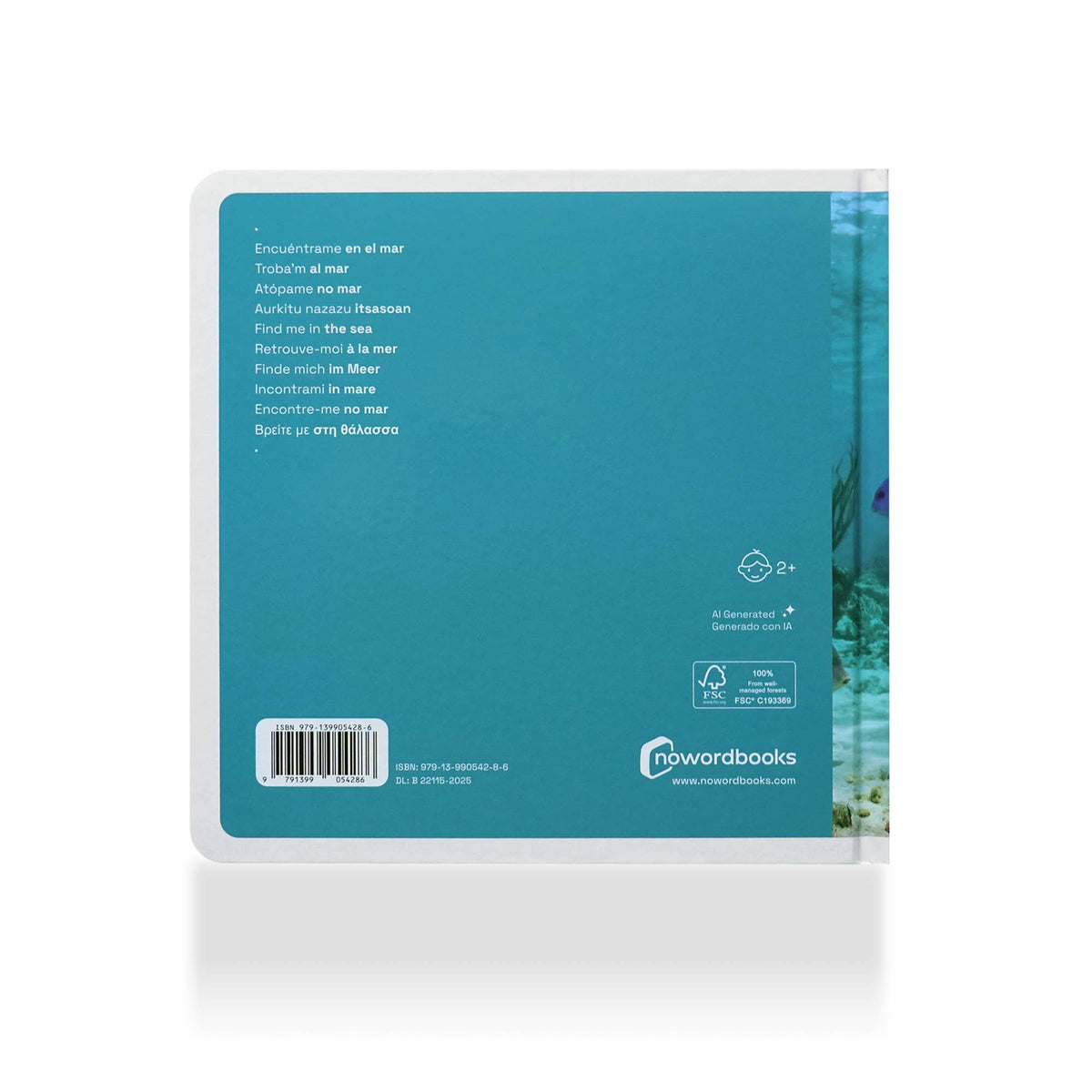 Find me in the sea - Wordless photo book NWB137