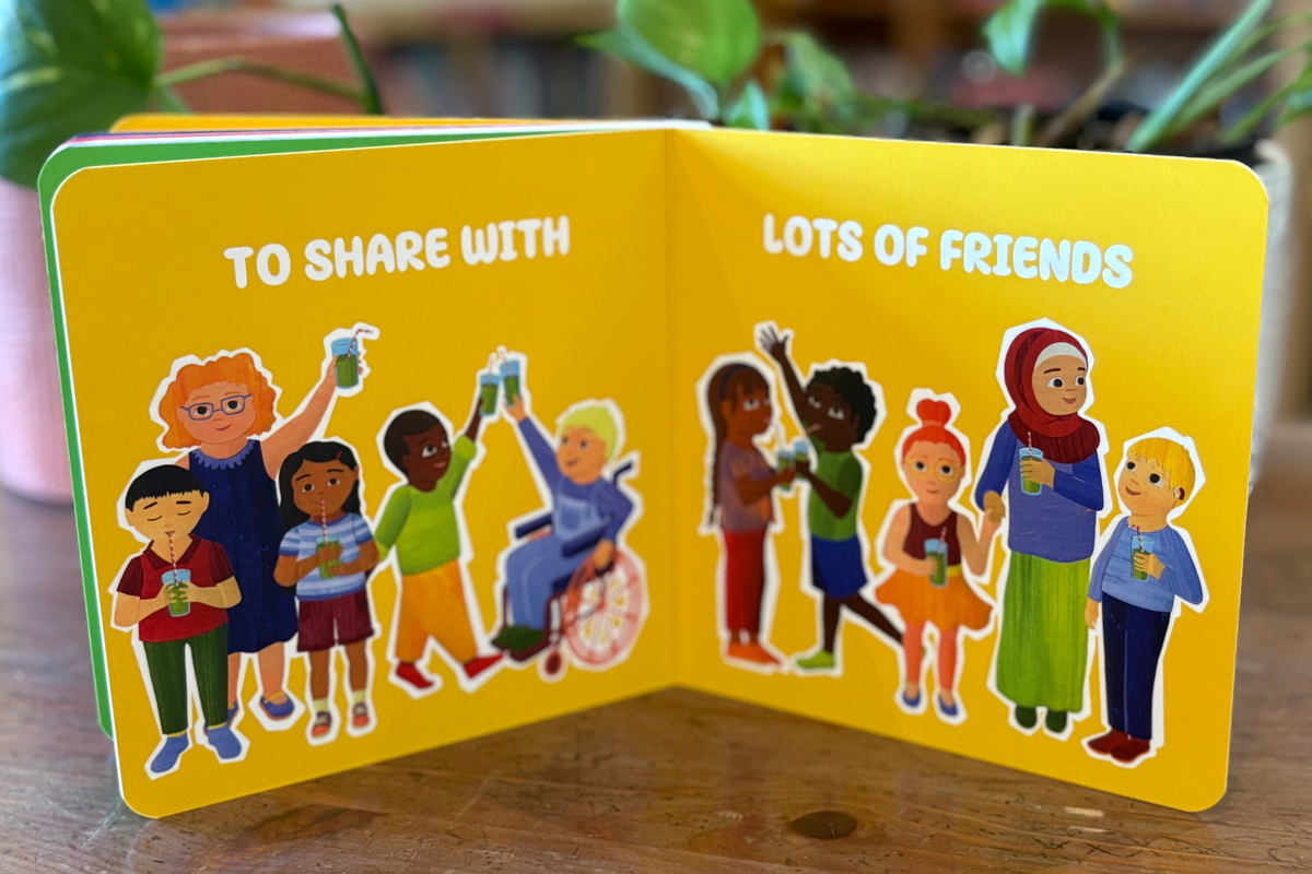 One Green Smoothie Board Book