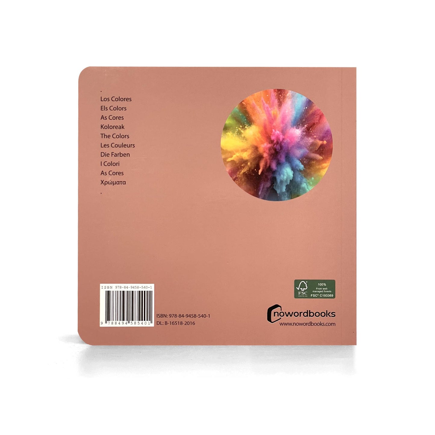 Colors - Wordless Photo Book NWB004