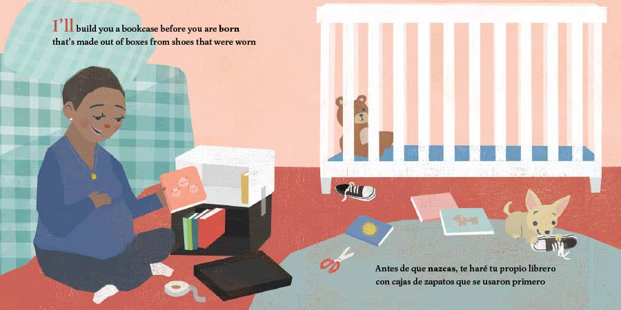 I'll Build You a Bookcas (Spanish-English bilingual edition)