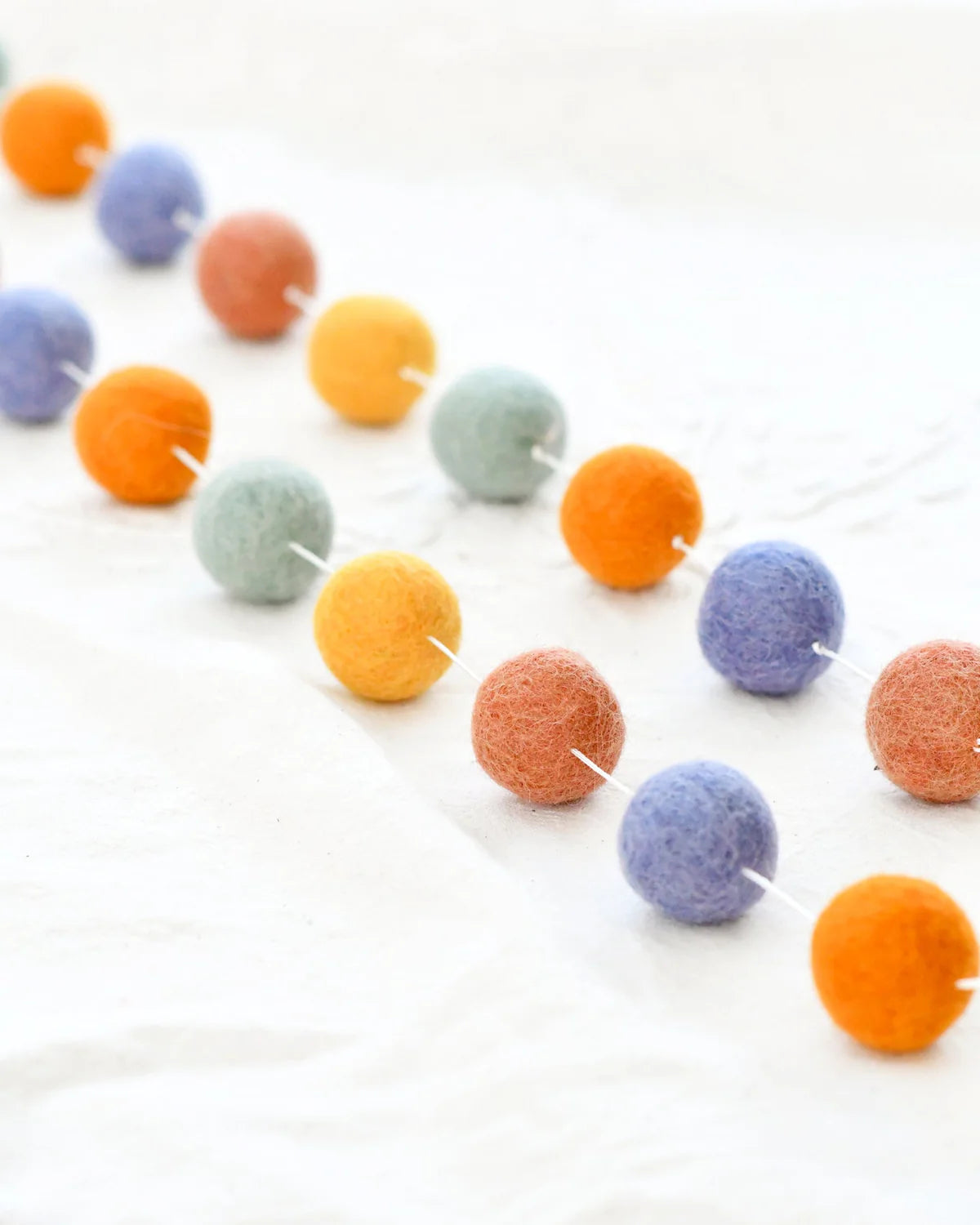 Felt Ball Garland