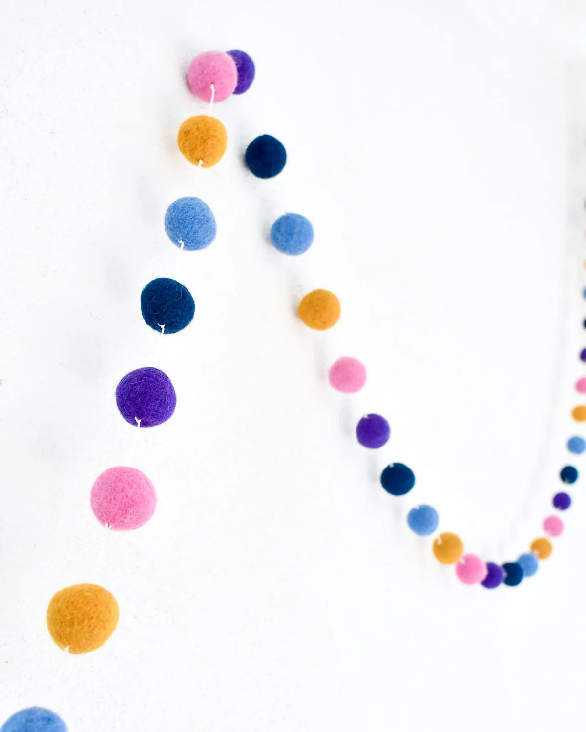 Felt Ball Garland