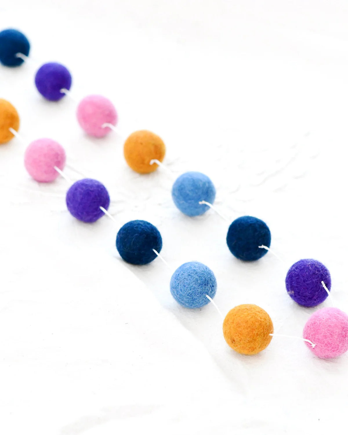Felt Ball Garland